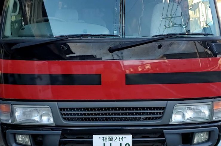 スポンサー車両マイクロバス（1119）